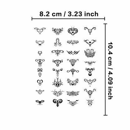 Succubus Hand temporary tattoo, view 3 — Yuka Ink