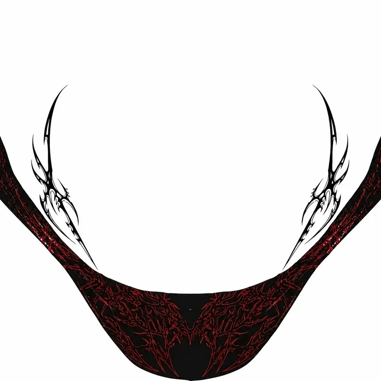 Thorn Hip temporary tattoo, view 2 — Yuka Ink