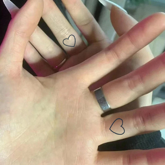 Small Heart Temporary Tattoo